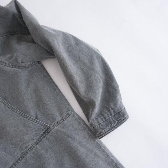 Vintage Northern Reflections Gray-ish Barn Chore Jacket Corduroy Collar M - Picture 15 of 15